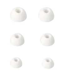 イヤーピース JBL LIVE BEAM3 / JBL TOUR PRO 2 3 / JBL  WAVE BEAM TUNE BEAM 2 に対応 シリコン製 ジェービーエル イヤーチップ 3ペア (S/M/Lサイズ 各ペア) 柔らかい 滑り止め