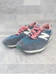 ◇ Θ New Balance ニューバランス スニーカー サイズ24.5ｃｍ ネイビー系 レディース E  【1507100010209】