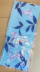 [喜織屋]＊新品＊単品＊2025限定商品＊浴衣＊◆100％綿◆花と葉の模様浴衣◆N25080107