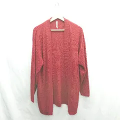◇ ⊇ HALHAM ハルハム 長袖 カーディガン サイズXL レッド系 メンズ E  【1501230013352】のサムネイル