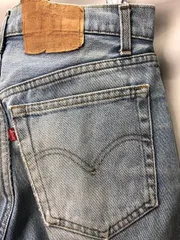 80年代 Levi's 505-217　紙パッチ CAREプリント W32L34 06051403 01