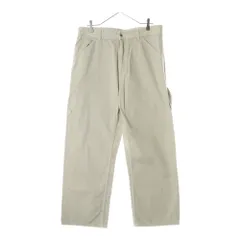 MONCLER (モンクレール) 22AW Grey Cargo trousers ロゴ刺繍 グレイカーゴ ワッペンロゴ ストレート ペインターパンツ トラウザーズ ベージュ H20912A00011 5968Zのサムネイル