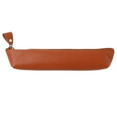 SMYTHSON ブラウン レザー ペンケース - メルカリ