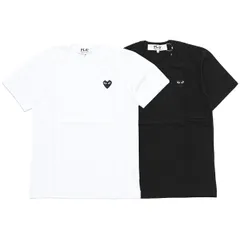 コムデギャルソン COMME des GARCONS PLAY AZ-T064 BLACK HEART Tシャツ メンズ ブランド ワンポイント