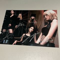 LE SSERAFIM 直筆サイン「HOT」スチール写真(A4サイズ)