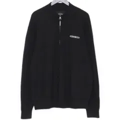 MARK&LONA カシミヤハーフジップニット サイズ50 ブラックのサムネイル