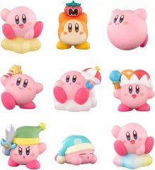 [중고] 식완 트레이딩 피규어 전 9종 세트 [별의 커비 Kirby Friends]