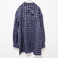 レリアン Leilian シャツ ブラウス チェック [a957515n]