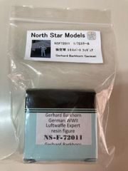 ノーススターモデルズ NSF72011 WW.II 独空軍 ゲルハルト・バルクホルン 1/72レジンフィギュア