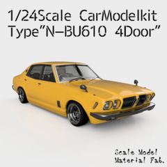 1/24スケール カーモデルキットタイプ「N-BU610 ２ドア」 - スケール