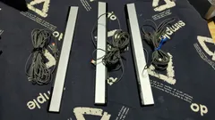 ●３本セット●Wii ・ Wii U共通 センサーバー●シルバー●RVL-014