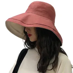 [MORE AUNI] UVカット帽子 レディース つば広 ハット 女優帽 小顔効果 日焼け防止 紫外線対策 あご紐付き 風で飛ばない 超軽量 携帯便利 旅行 通勤 春夏 MA0017 ネイビー [ネイビー] [Free Size]