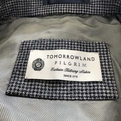 【TOMORROWLAND PILGRIM】トゥモローランドピルグリム　コート　ロングコート　グレー　サイズ44
