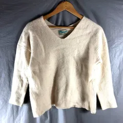 ジャーナルスタンダードレリューム  JOURNAL STANDARD relume ニット 袖刺繍 カシミヤ100％ 長袖 白 Fサイズ 2025042200186