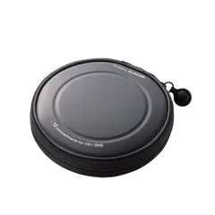 【特価商品】CCD-H12BK ブラック 12枚収納 ファスナー付 セミハード CDケース DVD エレコム