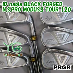 アイアン プロギア iD nabla BLACK FORGED/N.S.PRO MODUS3 TOUR 120/X/0[134665]