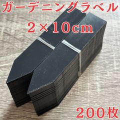 園芸 ラベル ガーデニング ネーム プランツ プレート 200 アガベ ブラック