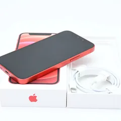 【液晶美品】SIMフリー iPhone12 mini 128GB レッド