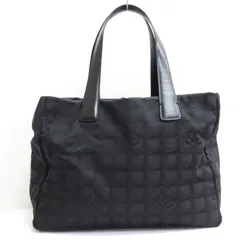 シャネル CHANEL ニュートラベル ココマーク トートバッグ ナイロン 9番台 フランス製 ブラック