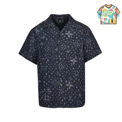 【今日WTO】Louis Vuitton 2025SS モノグラムジーンズシャツ-EH44