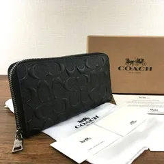 2024年最新】コーチ coach 財布 長財布 f58113 シグネチャー 長財布