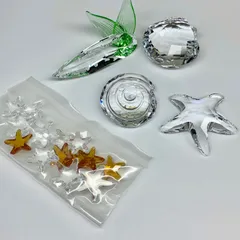 非売品☆レア☆入手困難品☆スワロフスキー マーガレット 置物　赤と黄色セット 非売品☆レア☆入手困難品☆スワロフスキー マーガレット 置物 3