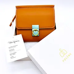 POLENE ボルドー 三つ折り財布 Polène | ウォレット- Sierraウォレット - トリオ キャメル