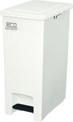 アスベル ゴミ箱 エバンペダルペール45L（45LSD,ホワイト,単品）