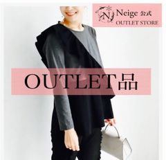 【アウトレットNeige公式】Neige　トップス、フリル、リボン、長袖、OTP30902BK1
