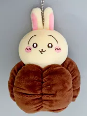 【中古】キーホルダー うさぎ(カヌレ) マスコット 「ちいかわマーケット ちいかわくじ ちいかわ なんか小さくてかわいいやつ うさぎだらけくじ」 D賞