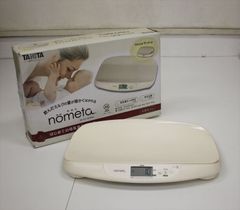 授乳量機能付きベビースケール nometa BB-105 タニタ 新生児OK 授乳量管理 体重計 クリーニング済み A52S002