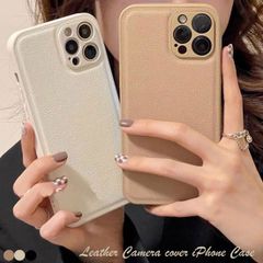 iPhoneケース iPhone15 iPhone14 iPhone13 iPhone12 Pro iPhoneSE 第3 第2 アイホン アイフォン 携帯 スマホ ケース カバー おしゃれ カメラ保護 ラテカラー くすみカラー  茶 ベージュ 324