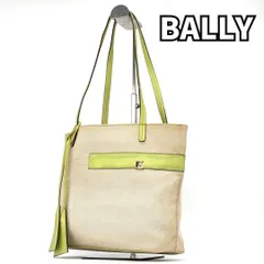 美品 BALLY キャンバス×レザー ミニトート ベージュ　　A4 　収納 楽天市場】トートバッグ キャンバス（ブランドバリー）（バッグ