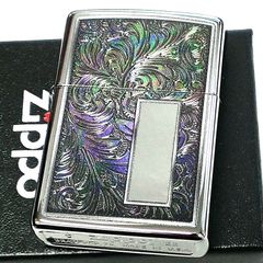 Zippo ライター アバロン シェル 貝装飾 - メルカリ