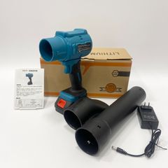 UPF エアダスター ブロワー 電源 洗車 超強力 2種類のノズル付き マキタ18/21V 互換バッテリー対応