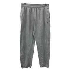 Champion スウェットパンツ XL ライトグレー チャンピオン ウエストゴム 裏起毛 ビッグサイズ ボトムス 古着卸 アメリカ仕入 2509-465