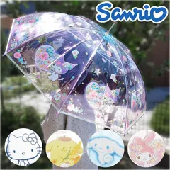 ☆ キャラクター プレミアムビニール傘 60cm ビニール傘 60cm レディース 傘 スケーター ubv60 SKATER 雨傘 長傘 かさ カサ 女の子 高校生 中学生 手開き グラスファイバー傘 丈夫 子供 子ども こども 60センチ おしゃれ かわいいのサムネイル