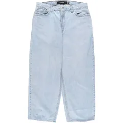 古着 90年代 リーバイス Levi's SILVER TAB シルバータブ LOOSE ルーズ テーパードデニムパンツ USA製 メンズw34相当/evb009131