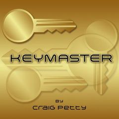 (移動する鍵の穴) Keymaster Brass by Craig Petty (手品,マジック,クロースアップマジック）