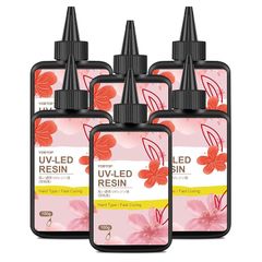 YOBTOP レジン液 600g UVレジン液 大容量 高い透明 急速に硬化 非毒性 VOCなし 85D ハード 低粘度 詰替用 初心者 UVレジン UV-LED対応 DIY 手作りクラフト ジュエリー デザイン 用途広い 0