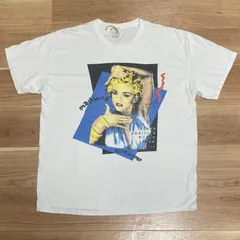 超希少】MADONNA 非売品 Tシャツ 美品 希少美品 MADONNAマドンナ Tシャツ MITSUBISHI 三菱 Hi-Fi ViDEO
