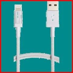 【人気商品】-ライトニングケーブル ナイロン iPhone充電 Apple USB-A MFi認証 iPhone 13/13 ベーシック Pro/12/SE(第2世代)/iPad 各種対応(シルバー 1.8m)