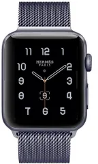 【B3A】Apple Watch ミラネーゼループ44/45/46/49/42mm(Series 3)(グレー)