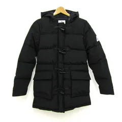 ケープハイツ ダッフルコート アウター 中綿ジャンパー レディース Mサイズ ブラック Cape Heights 【中古】