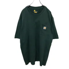 【Carhartt】 ロゴ刺<!-利用不可文字-!> オリジナルフィット Tシャツ S-1202