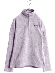 【お得なクーポン配布中!】 パタゴニア ベターセーター ハーフジップ レディース M Patagonia ニット フリース ジャケット プルオーバー ジャンパー ハイネック 裏起毛