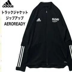 アディダス adidas トラック ジャケット ジャージ ジップアップ スリーストライプス パフォーマンスロゴ エアロレディ AEROREADY　 GLEAT