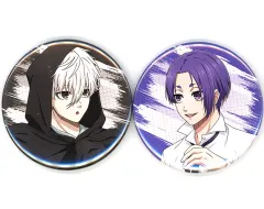 【中古】バッジ・ピンズ [単品] 凪誠士郎＆御影玲王 描き下ろしイラスト使用缶バッジ2個セット 「Blu-ray 劇場版ブルーロック -EPISODE 凪- 特装限定版」 アニメイト購入特典