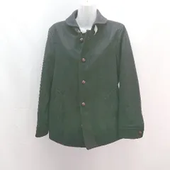 ◇ GLOBAL WORK グローバルワーク 裏地 起毛 ボタン シンプル 秋冬物 長袖 コート サイズM ブラック系 レディース E  【1304120019317】