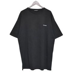 BALENCIAGA　バレンシアガ　2017AW　ロゴプリントオーバーサイズTシャツ　486032　8054000205127